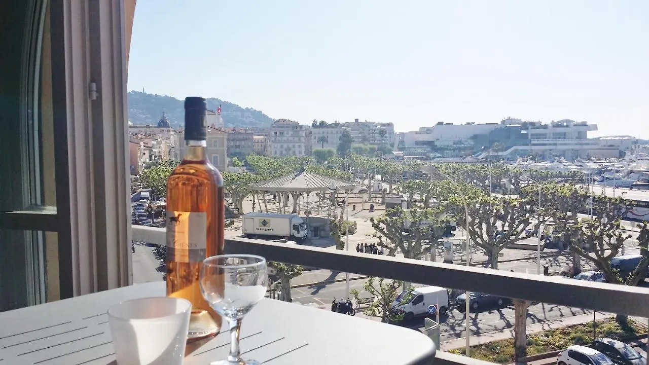 Top floor2 beds w/sea wiew Cannes